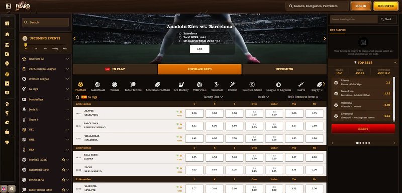 Lizaro casino, lizaro casino en ligne